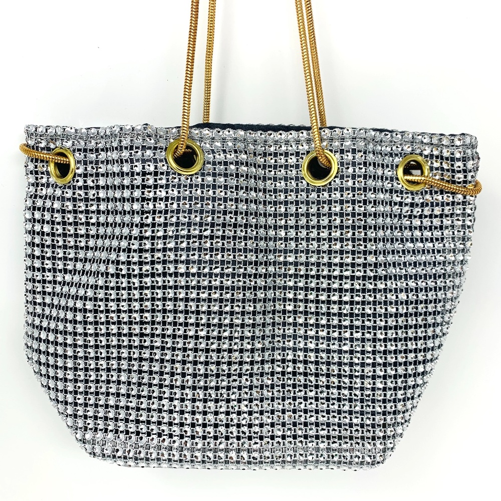 Silver Shinny Evening/Party Classy Handbag
